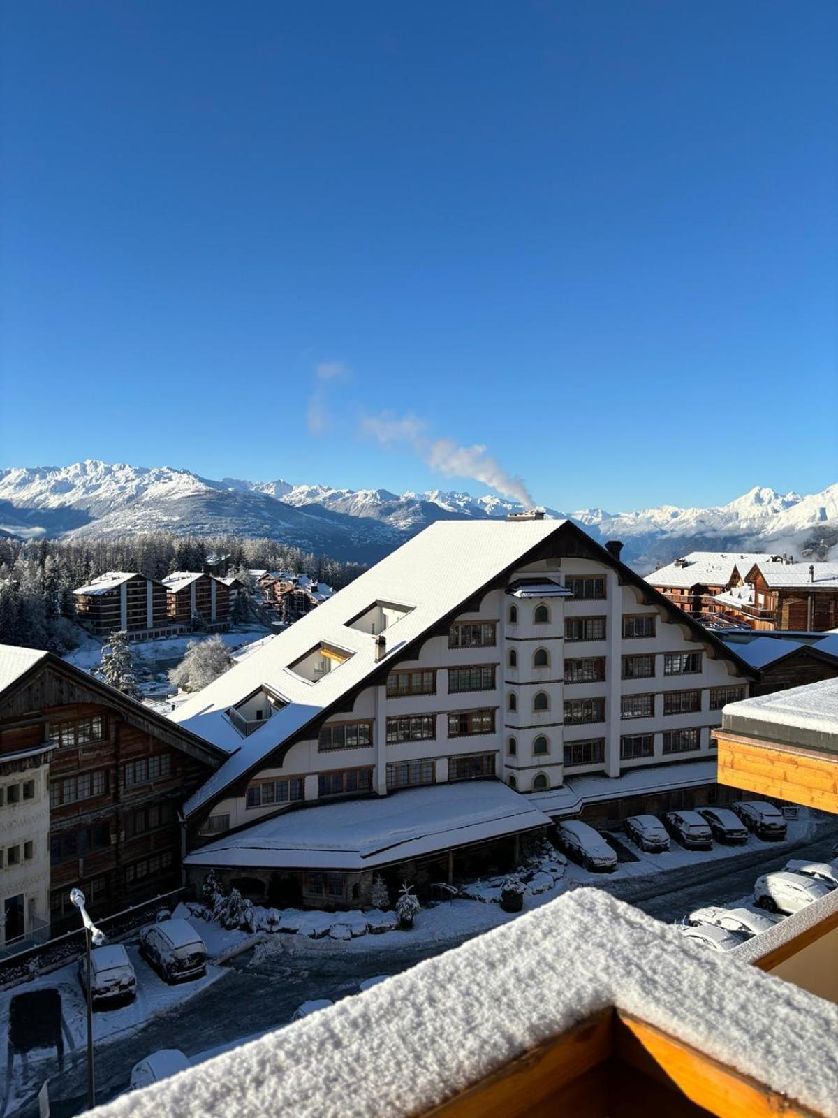 L'Eperon Center Crans Wonderful View Apartment Екстериор снимка