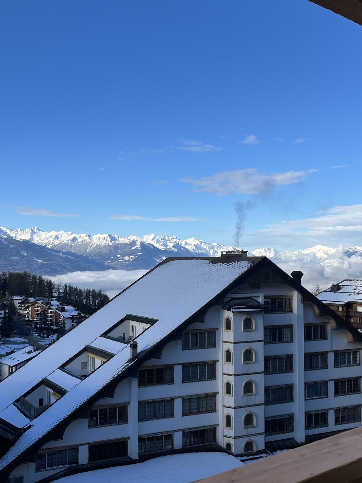 L'Eperon Center Crans Wonderful View Apartment Екстериор снимка