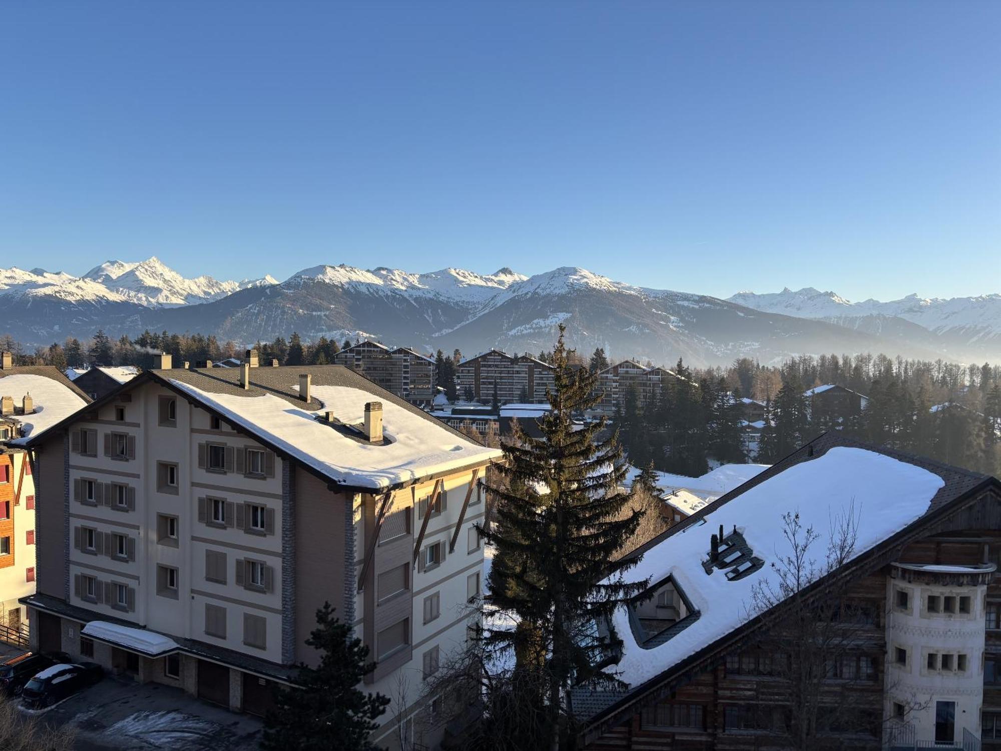 L'Eperon Center Crans Wonderful View Apartment Екстериор снимка