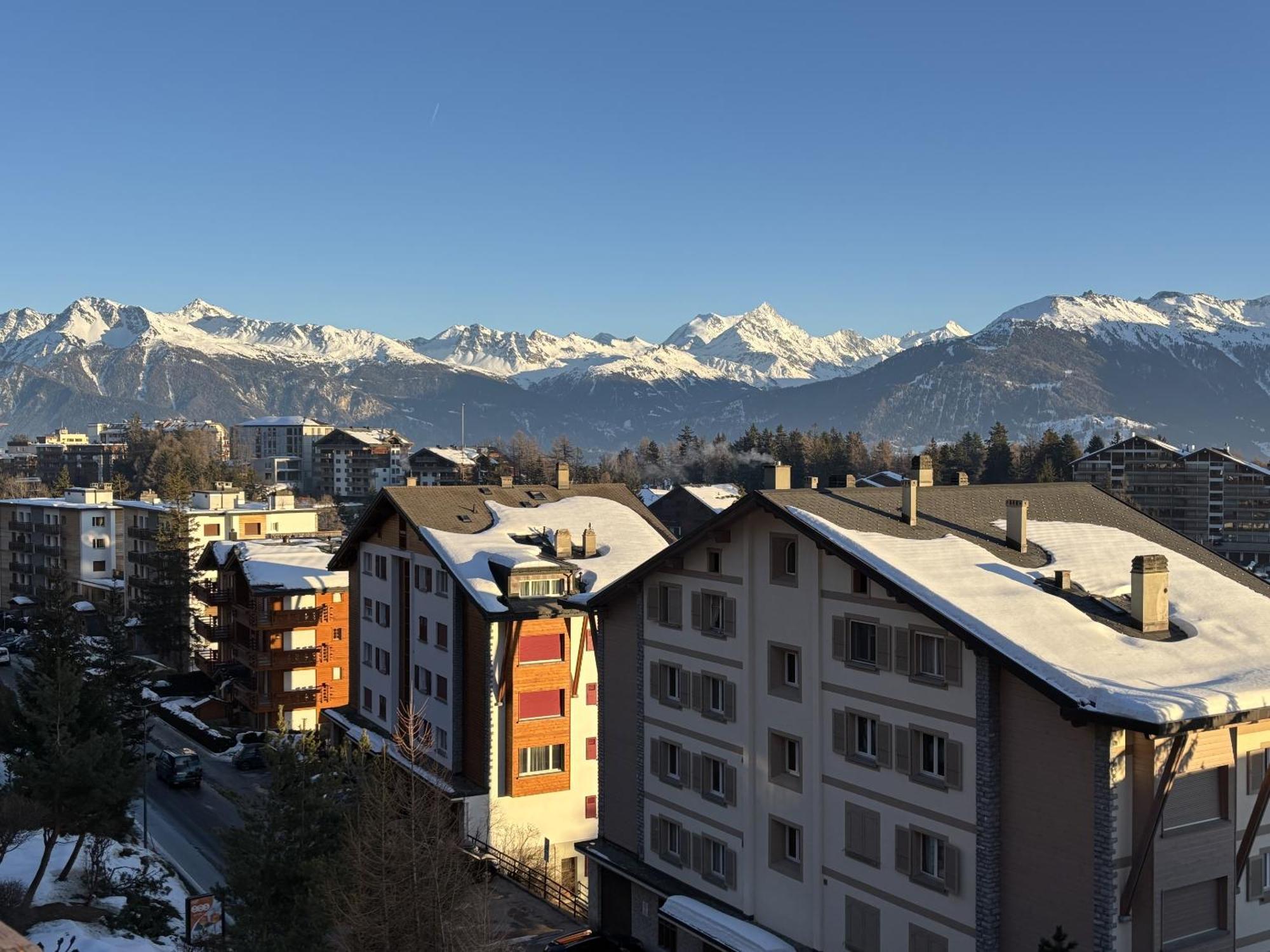 L'Eperon Center Crans Wonderful View Apartment Екстериор снимка